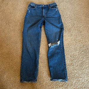 Abercrombie and Fitch “The 90’s Straight Ultra High Rise”